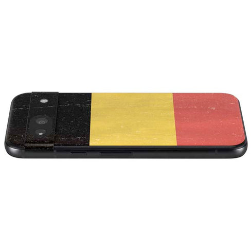 Belgium Flag Distressed Google Pixel 8a Skin
